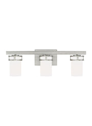 Generation Lighting 4421603EN3-962 Robie Three Light Wall / Bath, Brushed Nickel Main Image.jpg