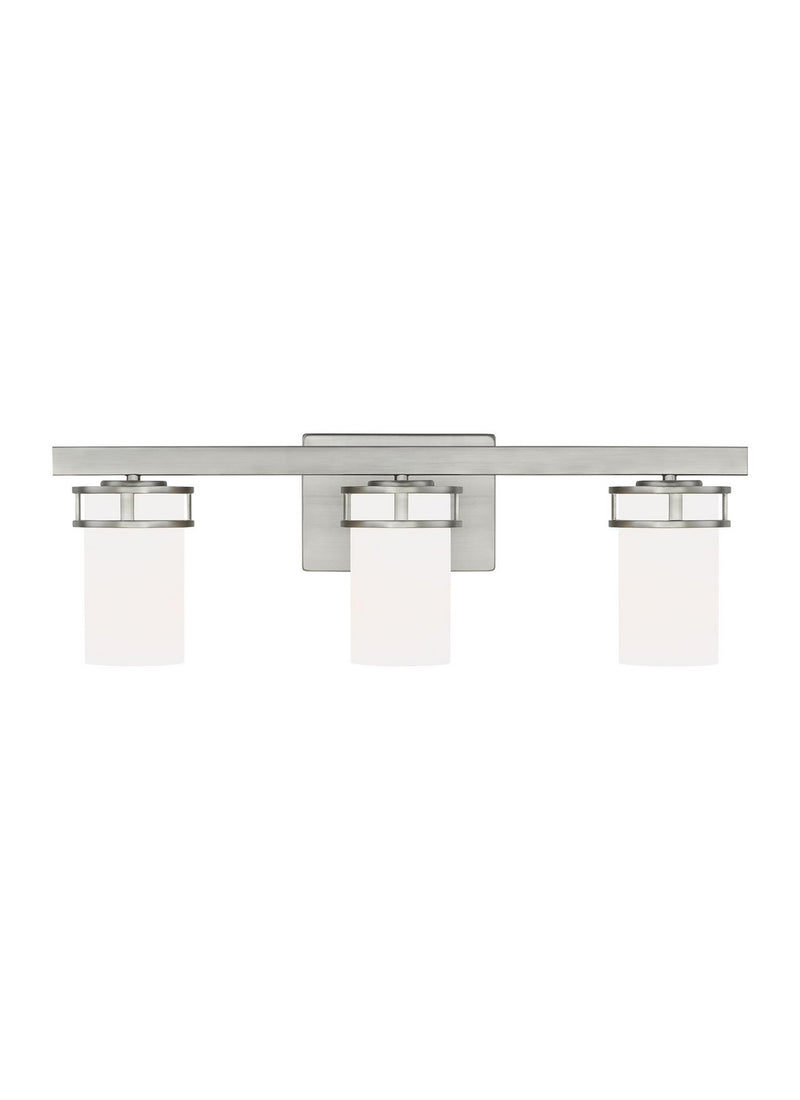 Generation Lighting 4421603EN3-962 Robie Three Light Wall / Bath, Brushed Nickel Main Image.jpg
