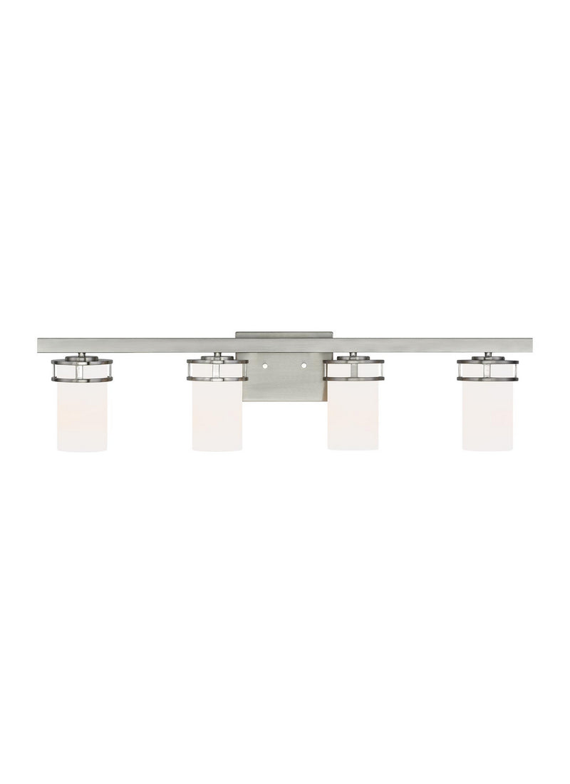Generation Lighting 4421604EN3-962 Robie Four Light Wall / Bath, Brushed Nickel Main Image.jpg