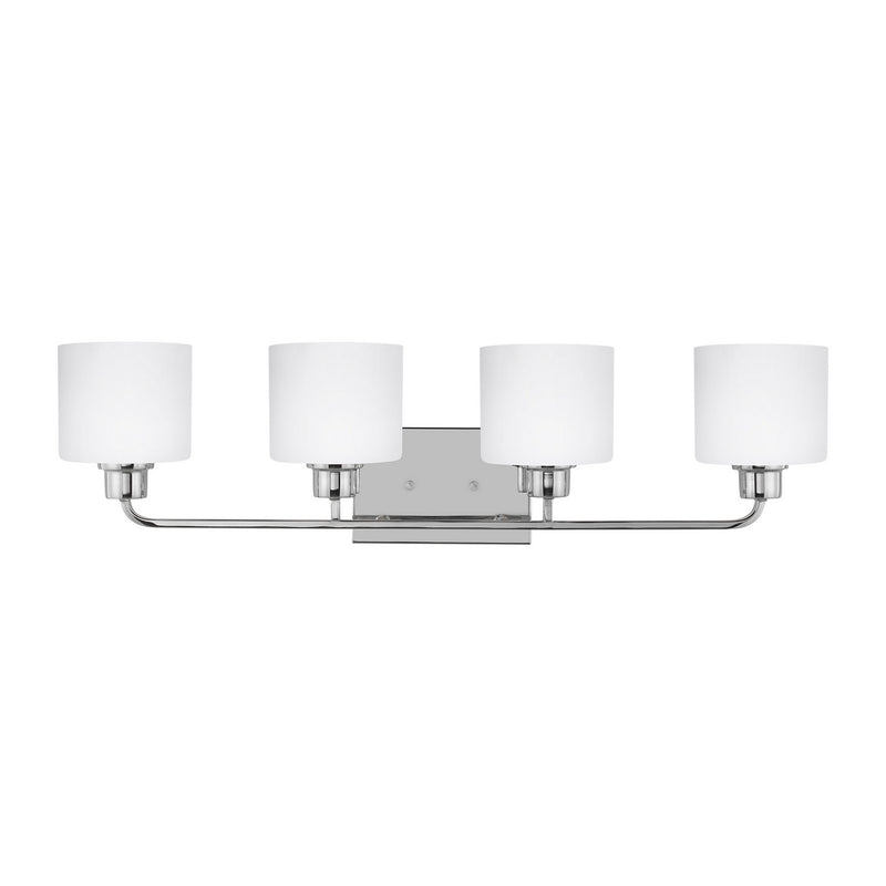 Generation Lighting 4428804EN3-05 Canfield Four Light Wall / Bath, Chrome Main Image.jpg