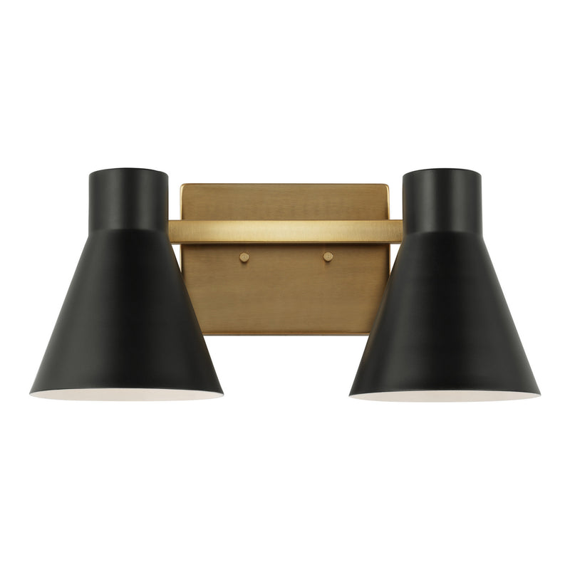 Generation Lighting 4441302-848 Towner Two Light Wall / Bath, Satin Brass Main Image.jpg