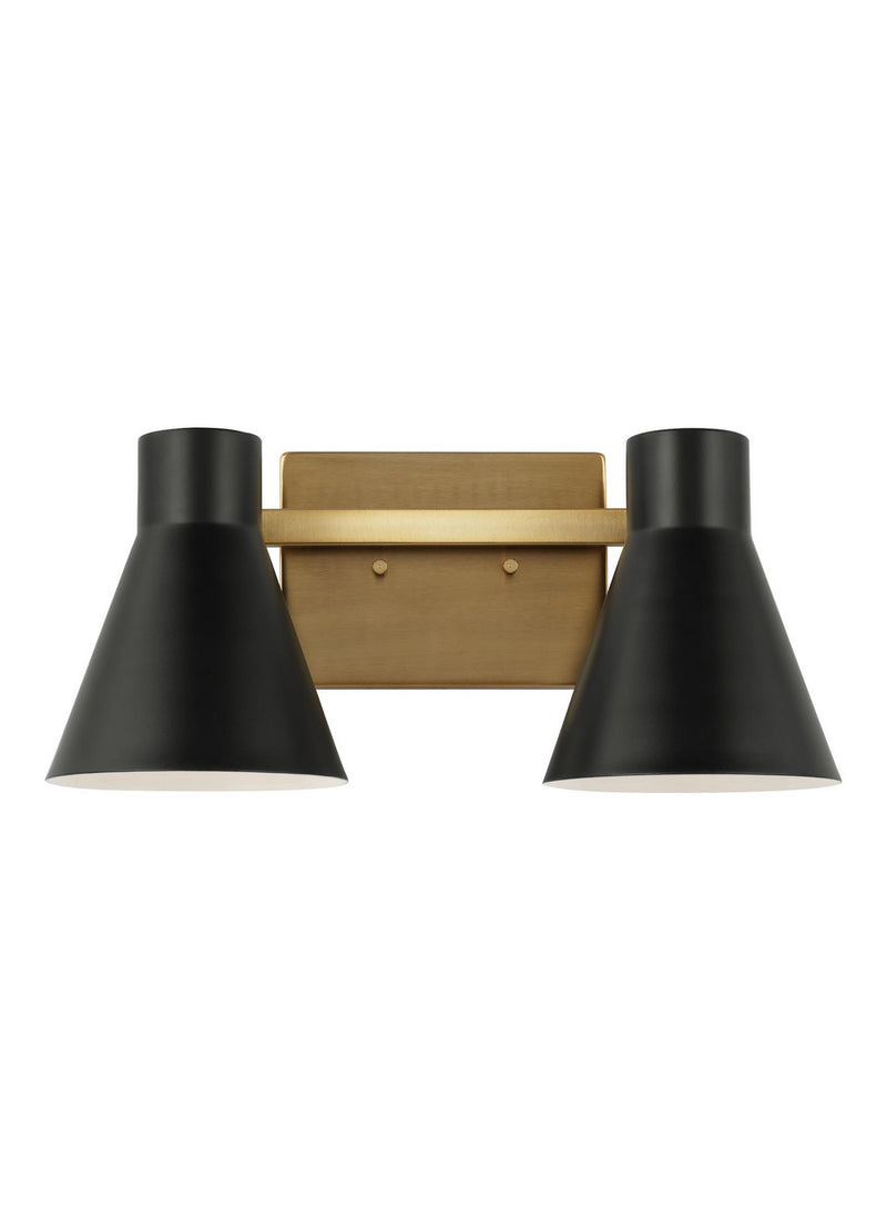 Generation Lighting 4441302EN3-848 Towner Two Light Wall / Bath, Satin Brass Main Image.jpg