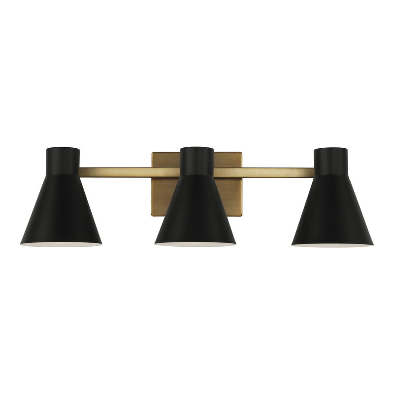 Generation Lighting 4441303-848 Towner Three Light Wall / Bath, Satin Brass Main Image.jpg