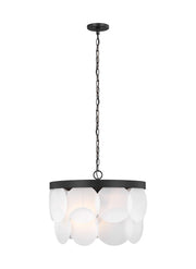 Visual Comfort Studio 5102506EN-112 Mellita Six Light Pendant, Midnight Black Main Image.jpg