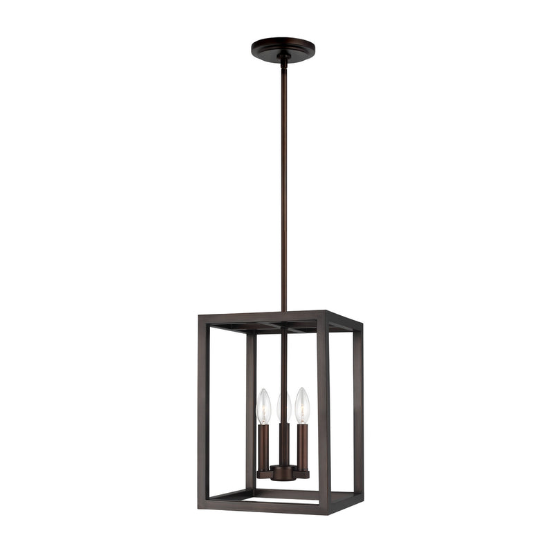 Generation Lighting 5134503-710 Moffet Street Three Light Hall / Foyer Pendant, Bronze Alternate Image.jpg