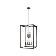 Generation Lighting 5134508-710 Moffet Street Eight Light Hall / Foyer Pendant, Bronze Alternate Image.jpg