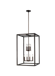 Generation Lighting 5134508EN-710 Moffet Street Eight Light Hall / Foyer, Bronze Main Image.jpg
