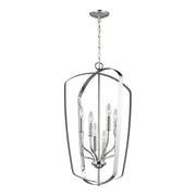 Generation Lighting 5134908-05 Romee Eight Light Hall / Foyer Pendant, Chrome Main Image.jpg