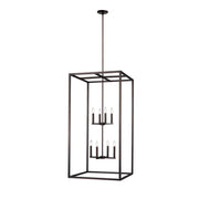 Generation Lighting 5234508-710 Moffet Street Eight Light Hall / Foyer Pendant, Bronze Main Image.jpg