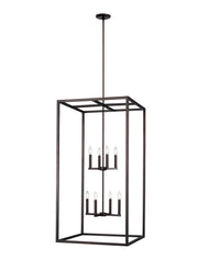 Generation Lighting 5234508EN-710 Moffet Street Eight Light Hall / Foyer, Bronze Main Image.jpg