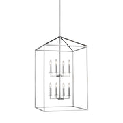 Generation Lighting 5315008-05 Perryton Eight Light Hall / Foyer Pendant, Chrome Main Image.jpg