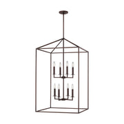 Generation Lighting 5315008-710 Perryton Eight Light Hall / Foyer, Bronze Main Image.jpg