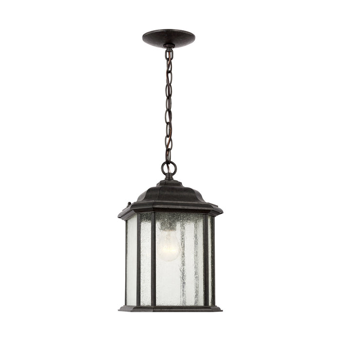 Generation Lighting 60031-746 Kent One Light Outdoor Pendant, Oxford Bronze Main Image.jpg