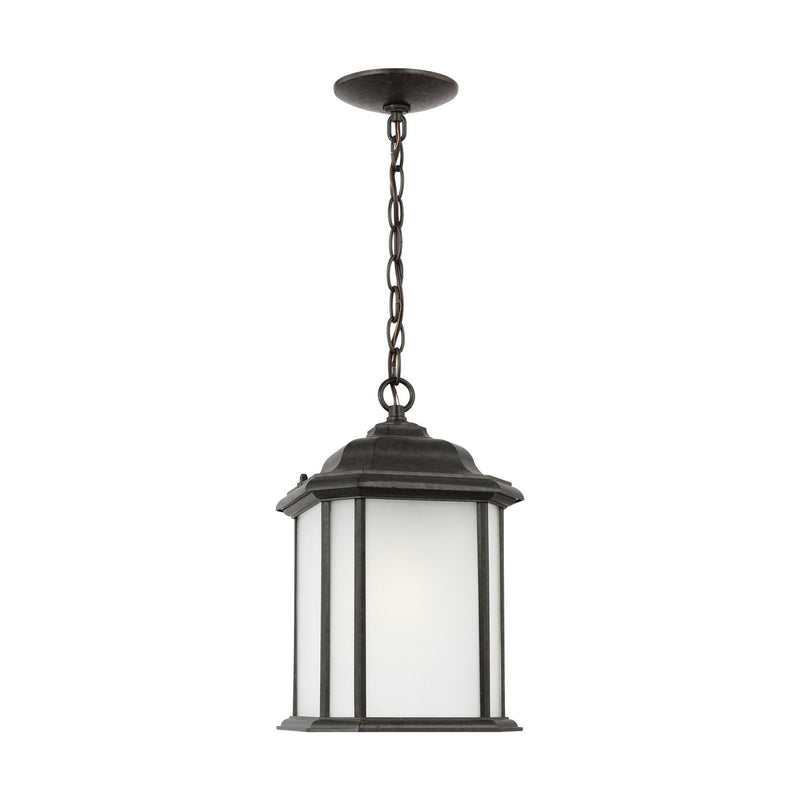 Generation Lighting 60531-746 Kent One Light Outdoor Pendant, Oxford Bronze Main Image.jpg