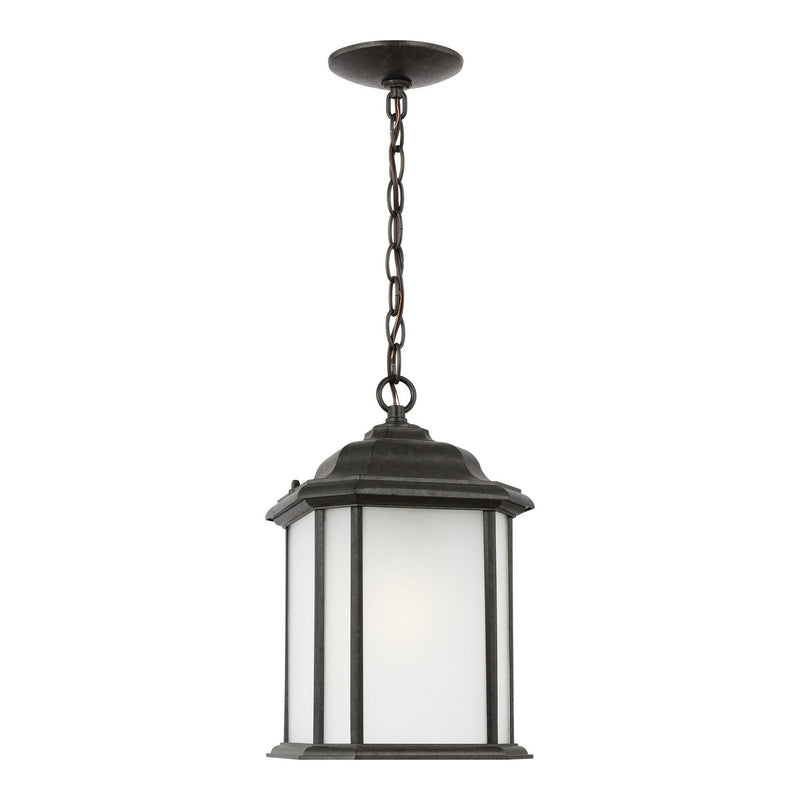 Generation Lighting 60531EN3-746 Kent One Light Outdoor Pendant, Oxford Bronze Main Image.jpg