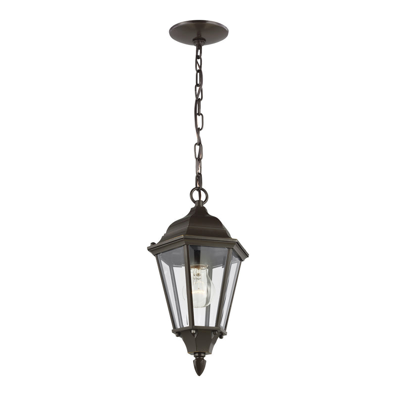 Generation Lighting 60938-71 Bakersville One Light Outdoor Pendant, Antique Bronze Alternate Image 3.jpg