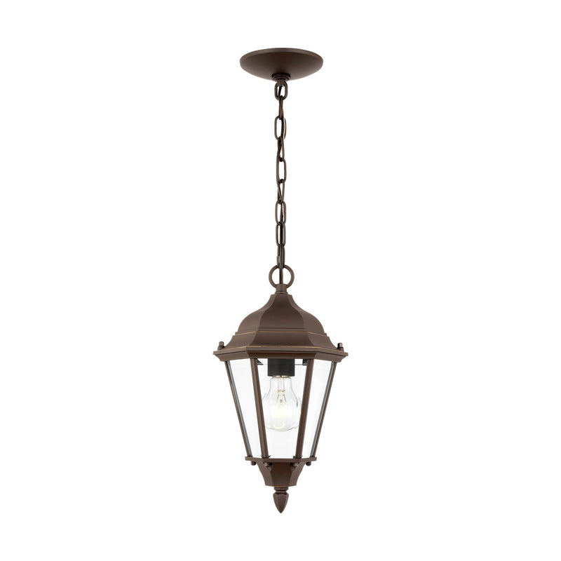 Generation Lighting 60938-71 Bakersville One Light Outdoor Pendant, Antique Bronze Main Image.jpg