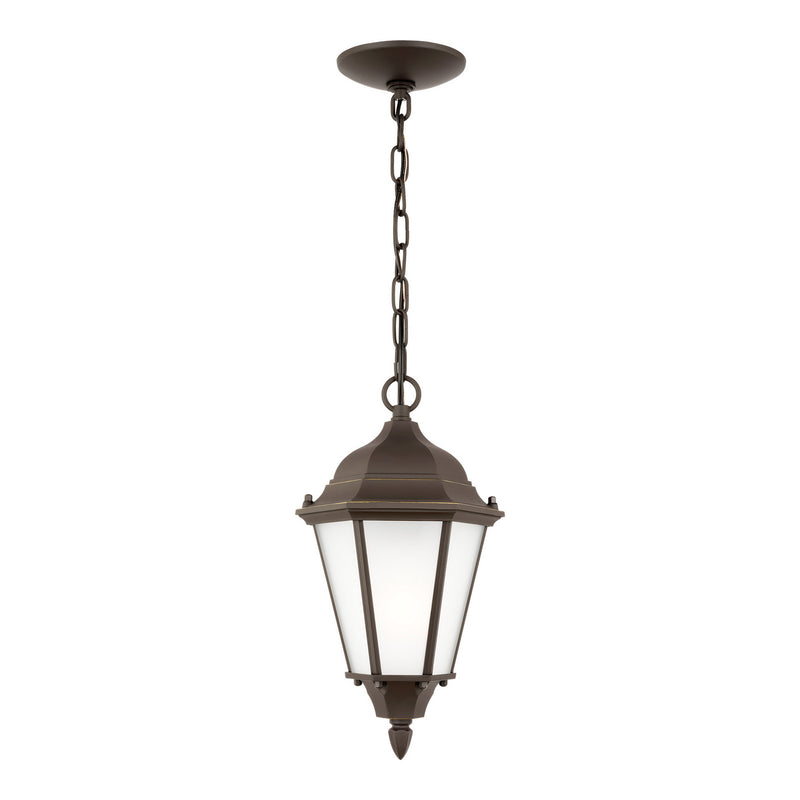 Generation Lighting 60941EN3-71 Bakersville One Light Outdoor Pendant, Antique Bronze Main Image.jpg
