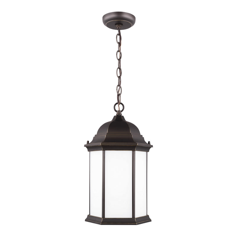 Generation Lighting 6238751-71 Sevier One Light Outdoor Pendant, Antique Bronze Main Image.jpg