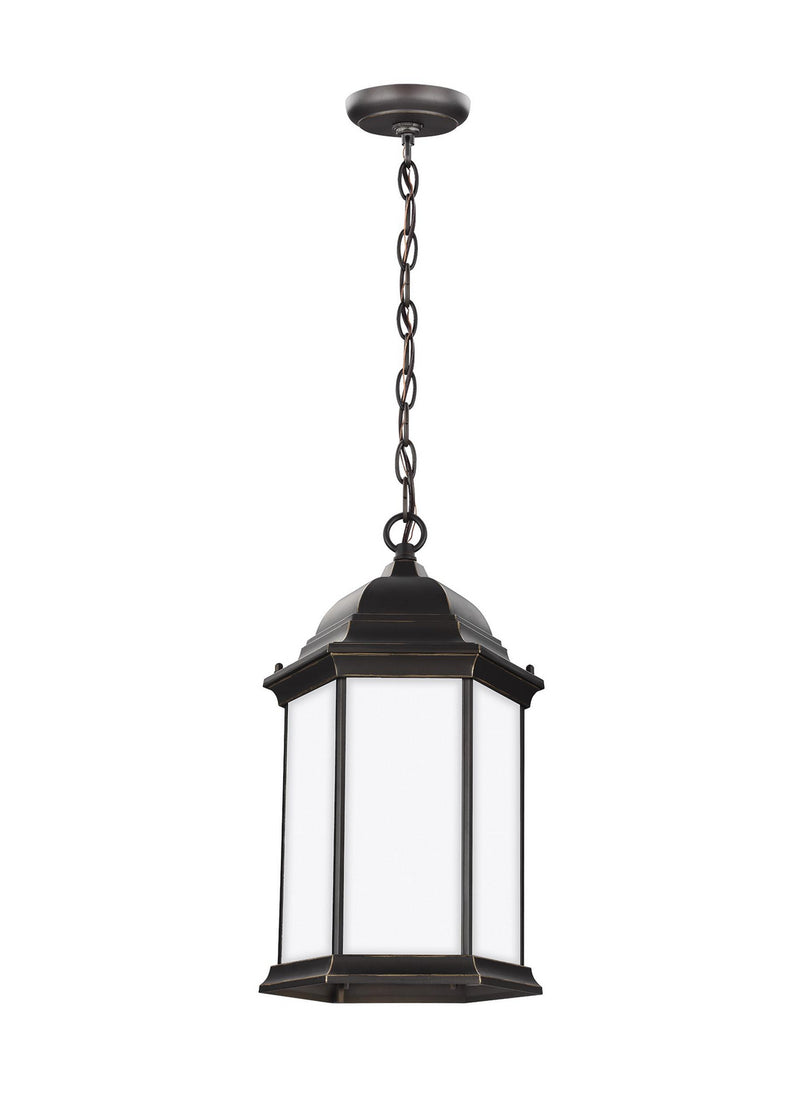 Generation Lighting 6238751EN3-71 Sevier One Light Outdoor Pendant, Antique Bronze Main Image.jpg