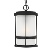 Generation Lighting 6290901-12 Wilburn One Light Outdoor Pendant, Black Alternate Image.jpg