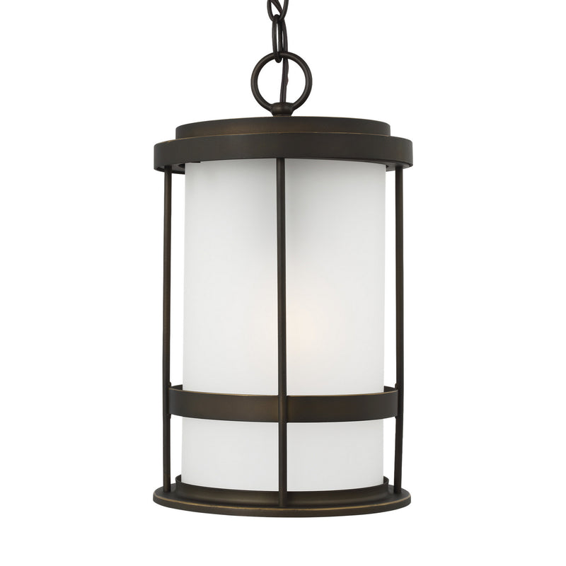 Generation Lighting 6290901-71 Wilburn One Light Outdoor Pendant, Antique Bronze Alternate Image.jpg