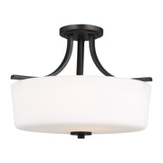 Generation Lighting 7728803-112 Kemal Three Light Semi-Flush Mount, Midnight Black Alternate Image.jpg