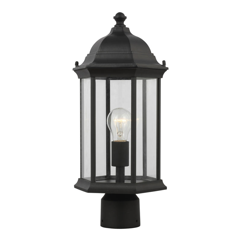 Generation Lighting 8238601-12 Sevier One Light Outdoor Post Lantern, Black Alternate Image.jpg