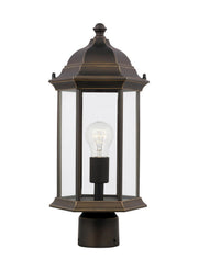 Generation Lighting 8238601-71 Sevier One Light Outdoor Post Lantern, Antique Bronze Main Image.jpg