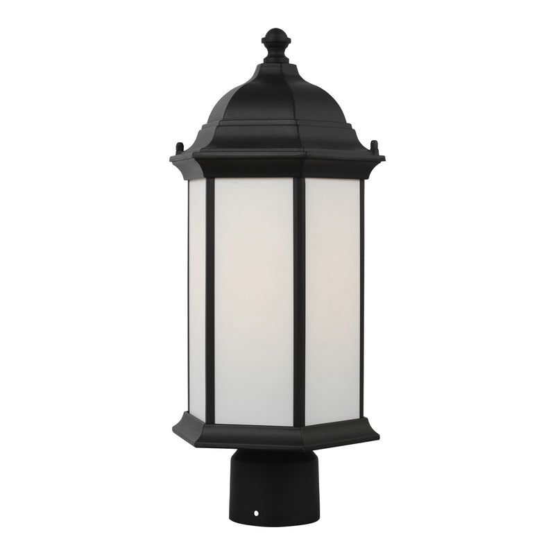 Generation Lighting 8238651-12 Sevier One Light Outdoor Post Lantern, Black Alternate Image.jpg