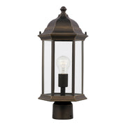 Generation Lighting 8238651-71 Sevier One Light Outdoor Post Lantern, Antique Bronze Main Image.jpg