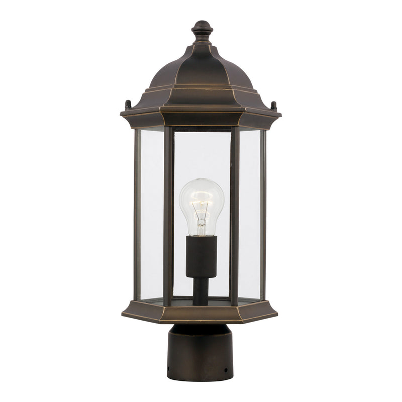 Generation Lighting 8238651-71 Sevier One Light Outdoor Post Lantern, Antique Bronze Main Image.jpg