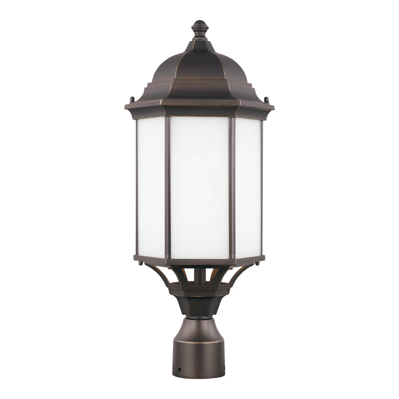 Generation Lighting 8238751-71 Sevier One Light Outdoor Post Lantern, Antique Bronze Alternate Image.jpg
