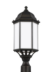 Generation Lighting 8238751EN3-71 Sevier One Light Outdoor Post Lantern, Antique Bronze Main Image.jpg