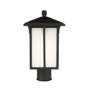 Generation Lighting 8252701-12 Tomek One Light Outdoor Post Lantern, Black Main Image.jpg
