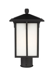 Generation Lighting 8252701EN3-12 Tomek One Light Outdoor Post Lantern, Black Main Image.jpg