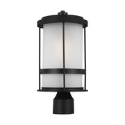Generation Lighting 8290901-12 Wilburn One Light Outdoor Post Lantern, Black Alternate Image.jpg