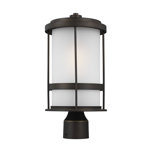 Generation Lighting 8290901-71 Wilburn One Light Outdoor Post Lantern, Antique Bronze Alternate Image.jpg