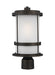 Generation Lighting 8290901EN3-71 Wilburn One Light Outdoor Post Lantern, Antique Bronze Main Image.jpg