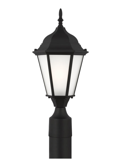 Generation Lighting 82941-12 Bakersville One Light Outdoor Post Lantern, Black Main Image.jpg