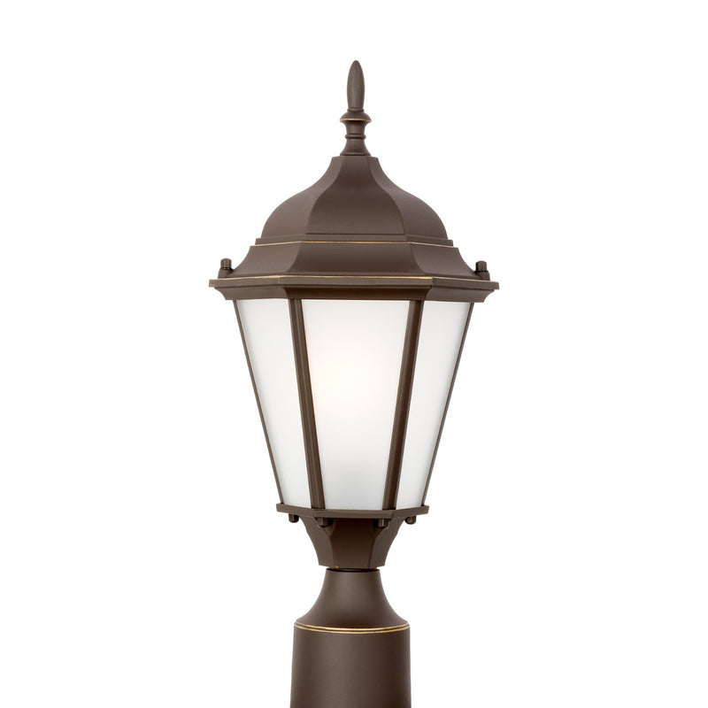 Generation Lighting 82941-71 Bakersville One Light Outdoor Post Lantern, Antique Bronze Main Image.jpg