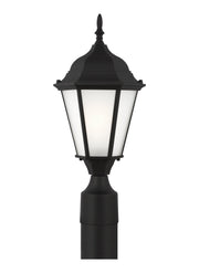 Generation Lighting 82941EN3-12 Bakersville One Light Outdoor Post Lantern, Black Main Image.jpg