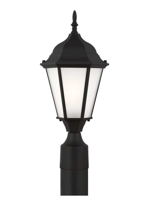 Generation Lighting 82941EN3-12 Bakersville One Light Outdoor Post Lantern, Black Main Image.jpg