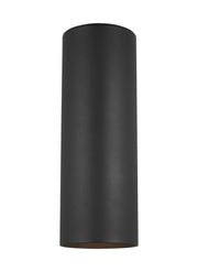Visual Comfort Studio 8313802EN3-12 Outdoor Cylinders Two Light Outdoor Wall Lantern, Black Main Image.jpg