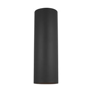 Visual Comfort Studio 8313902-12 Outdoor Cylinders Two Light Outdoor Wall Lantern, Black Main Image.jpg