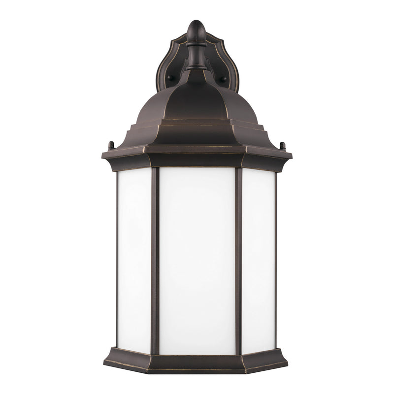 Generation Lighting 8438751-71 Sevier One Light Outdoor Wall Lantern, Antique Bronze Main Image.jpg