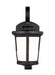 Generation Lighting 8519301-12 Eddington One Light Outdoor Wall Lantern, Black Main Image.jpg