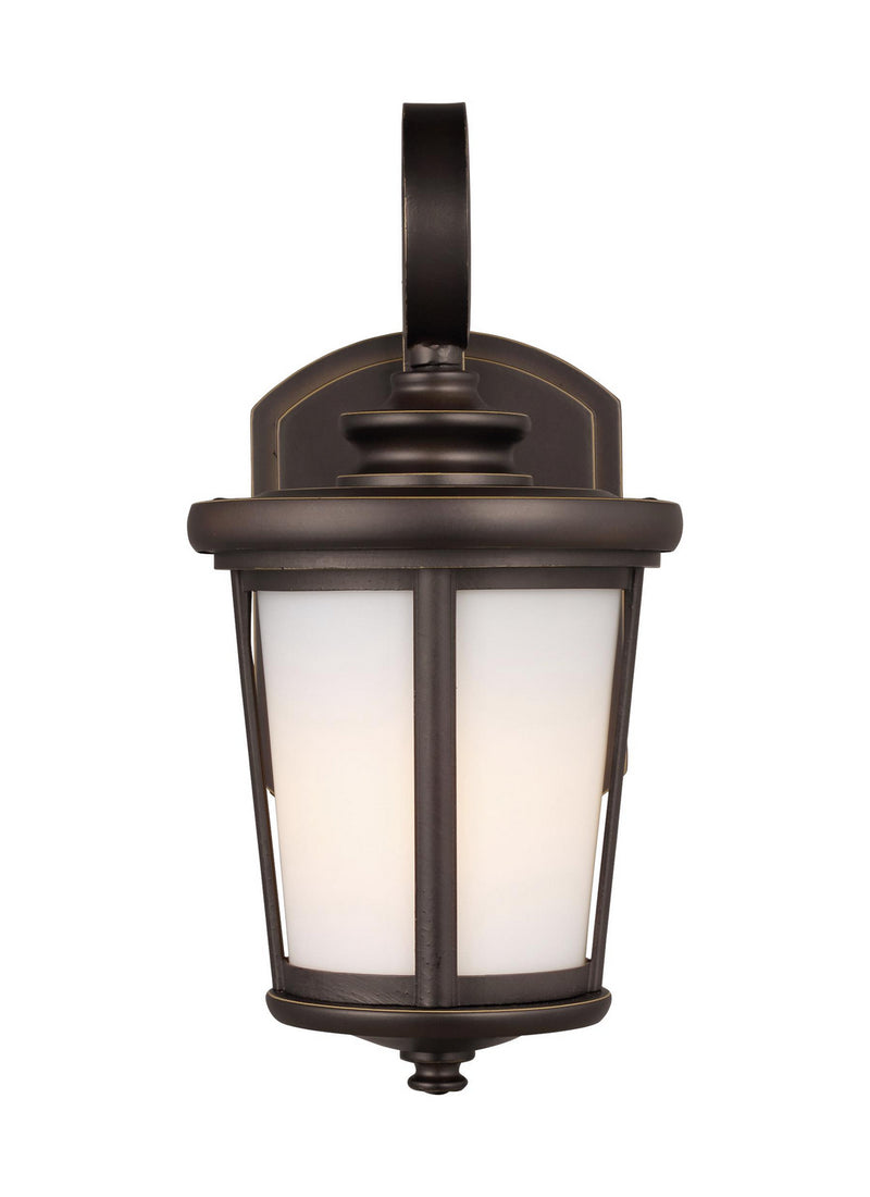 Generation Lighting 8519301-71 Eddington One Light Outdoor Wall Lantern, Antique Bronze Main Image.jpg