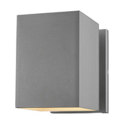 Visual Comfort Studio 8531701-753 Pohl One Light Outdoor Wall Lantern, Painted Brushed Nickel Main Image.jpg
