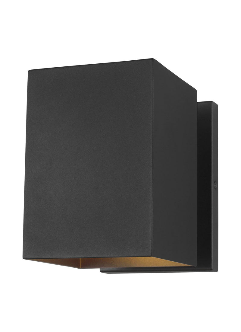 Visual Comfort Studio 8531701EN3-12 Pohl One Light Outdoor Wall Lantern, Black Main Image.jpg